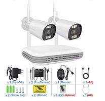 Kabelloses CCTV WiFi-Kamera-Kit mit 1TB Festplatte