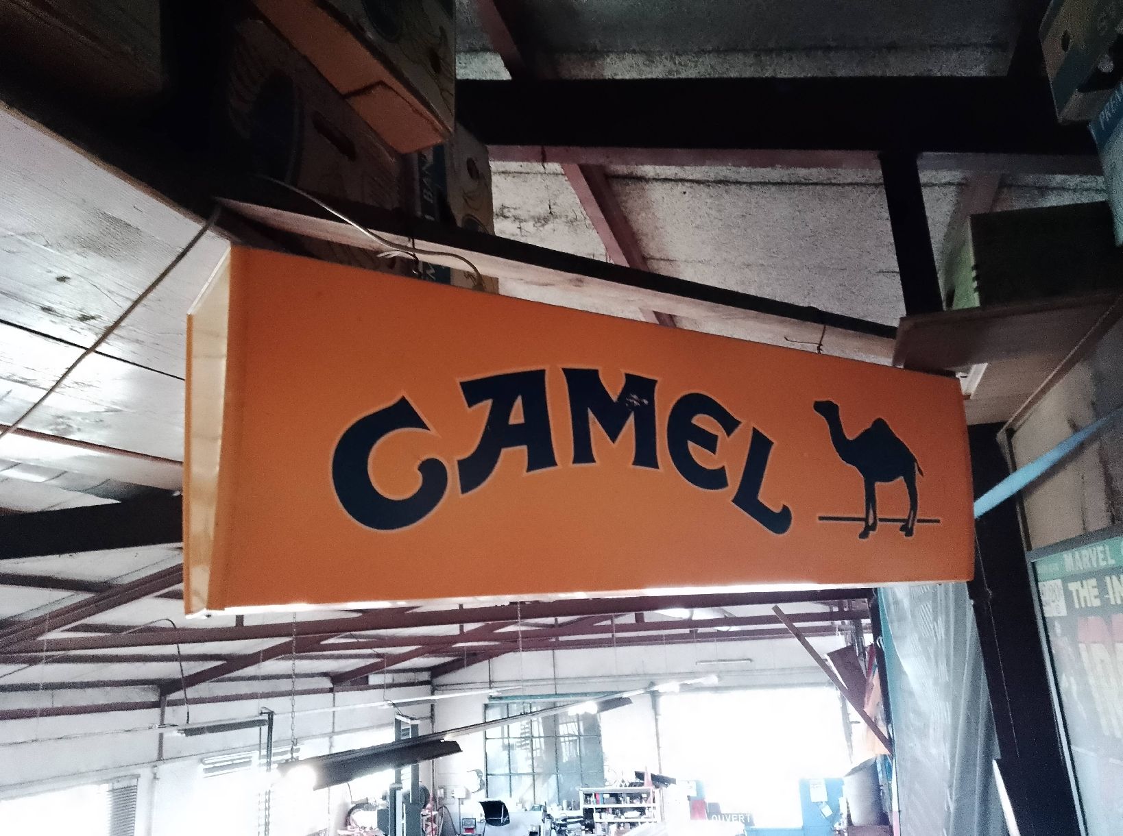 Tutte le decorazioni: enseigne lumineuse Camel – Usato da saillon venduto da Lamateur 2