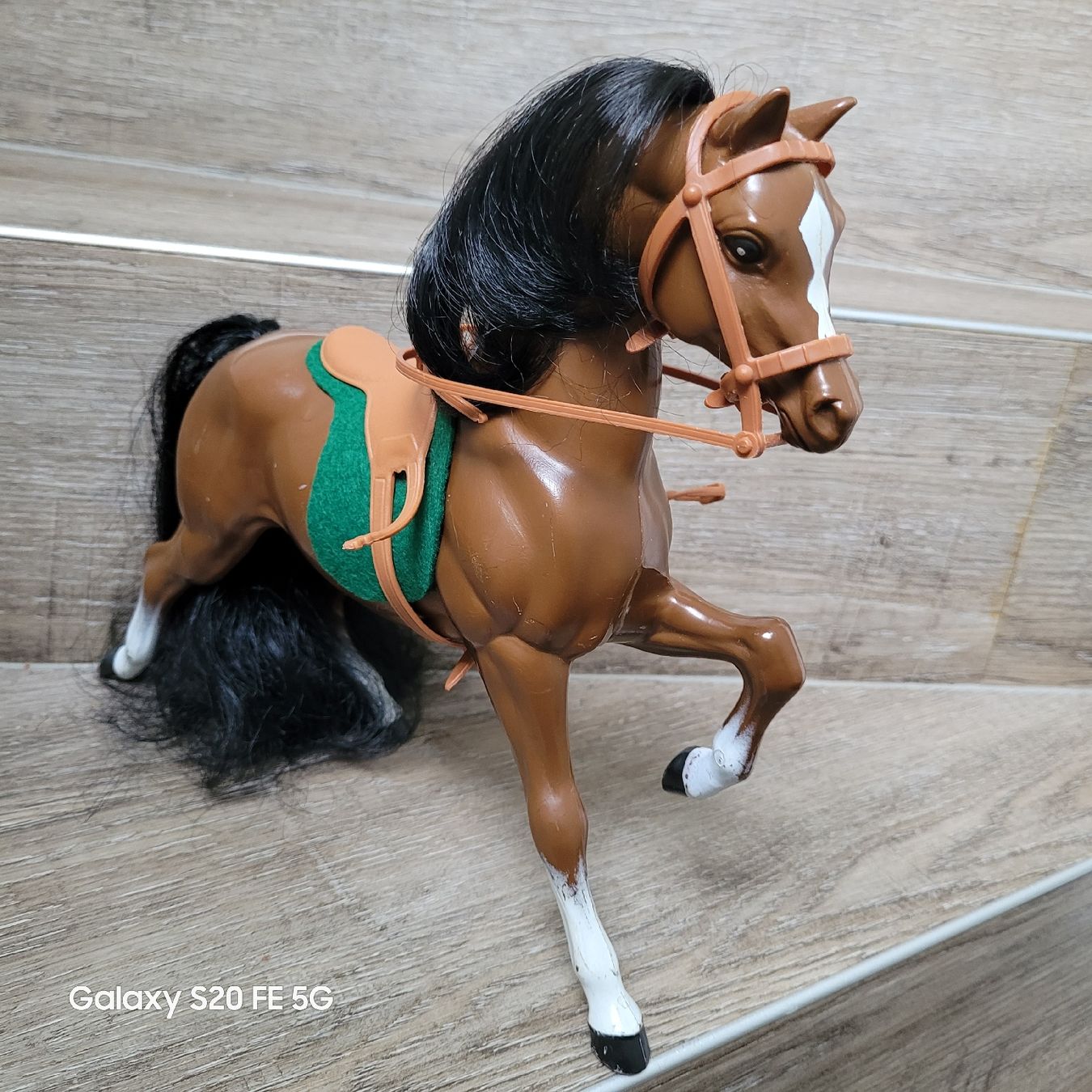 Giocattoli: Barbie Pferd Dallas braun – Usato da Niederbuchsiten venduto da klengyel