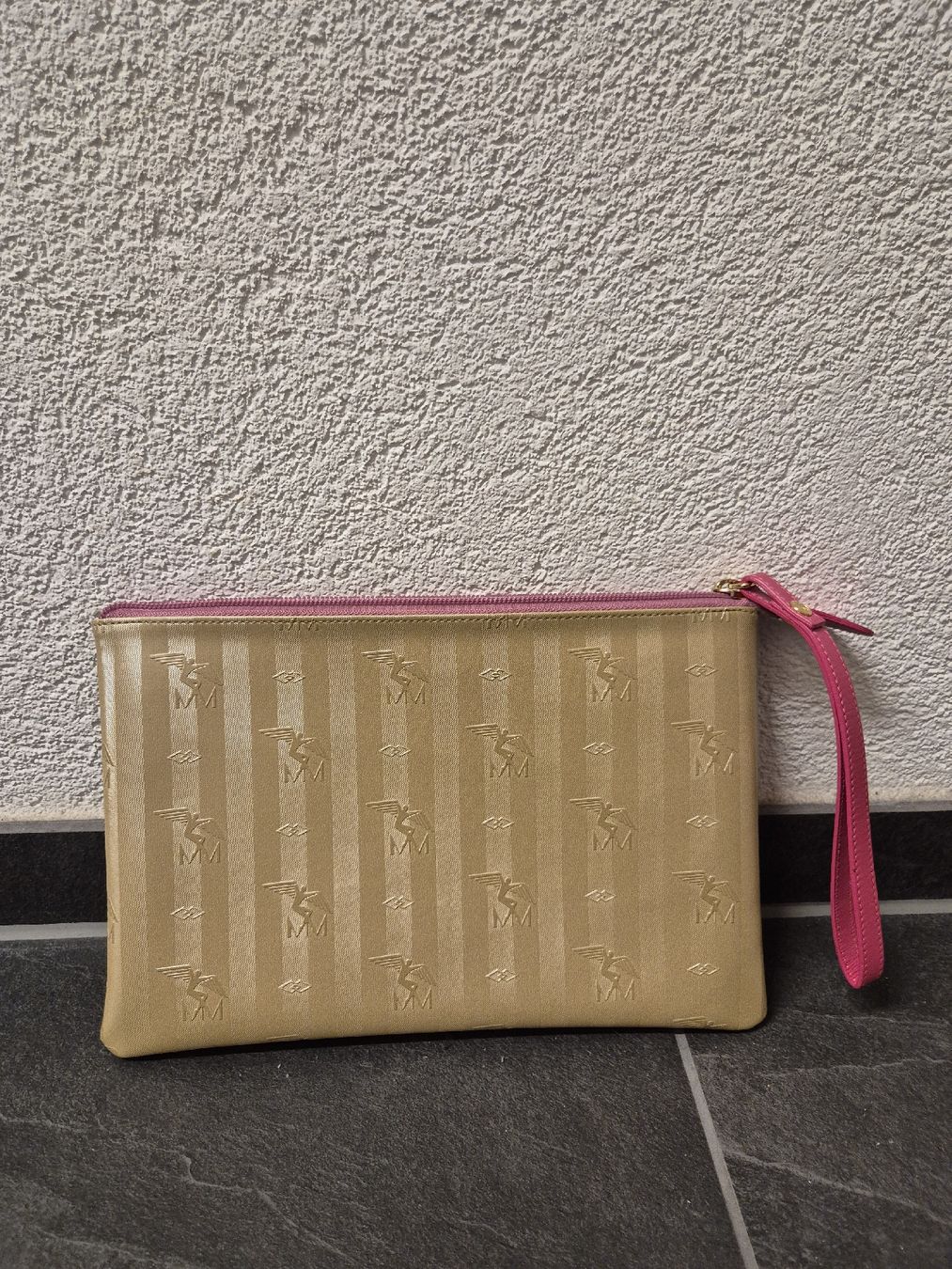 Maison Mollerus Kosmetikkoffer: schönes goldenes Maison Mollerus Necessaire – Gebraucht aus Kehrsatz von flu_2lhj 3