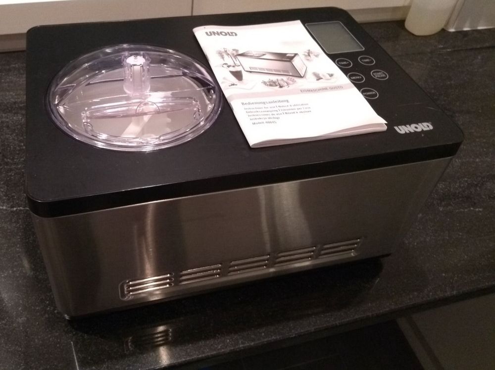 Gelatiera UNOLD Gusto 2 Litri - Compressore Auto-Raffreddante, Timer Digitale, Acciaio Inox, Per Gelato Vegano O Senza Lattosio - Foto 11