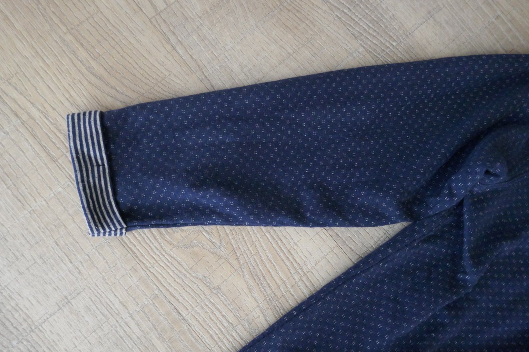 Giacche: leichte Sweatjacke, Gr. M, dunkelblau gemustert – Usato da Port venduto da uzuku 3