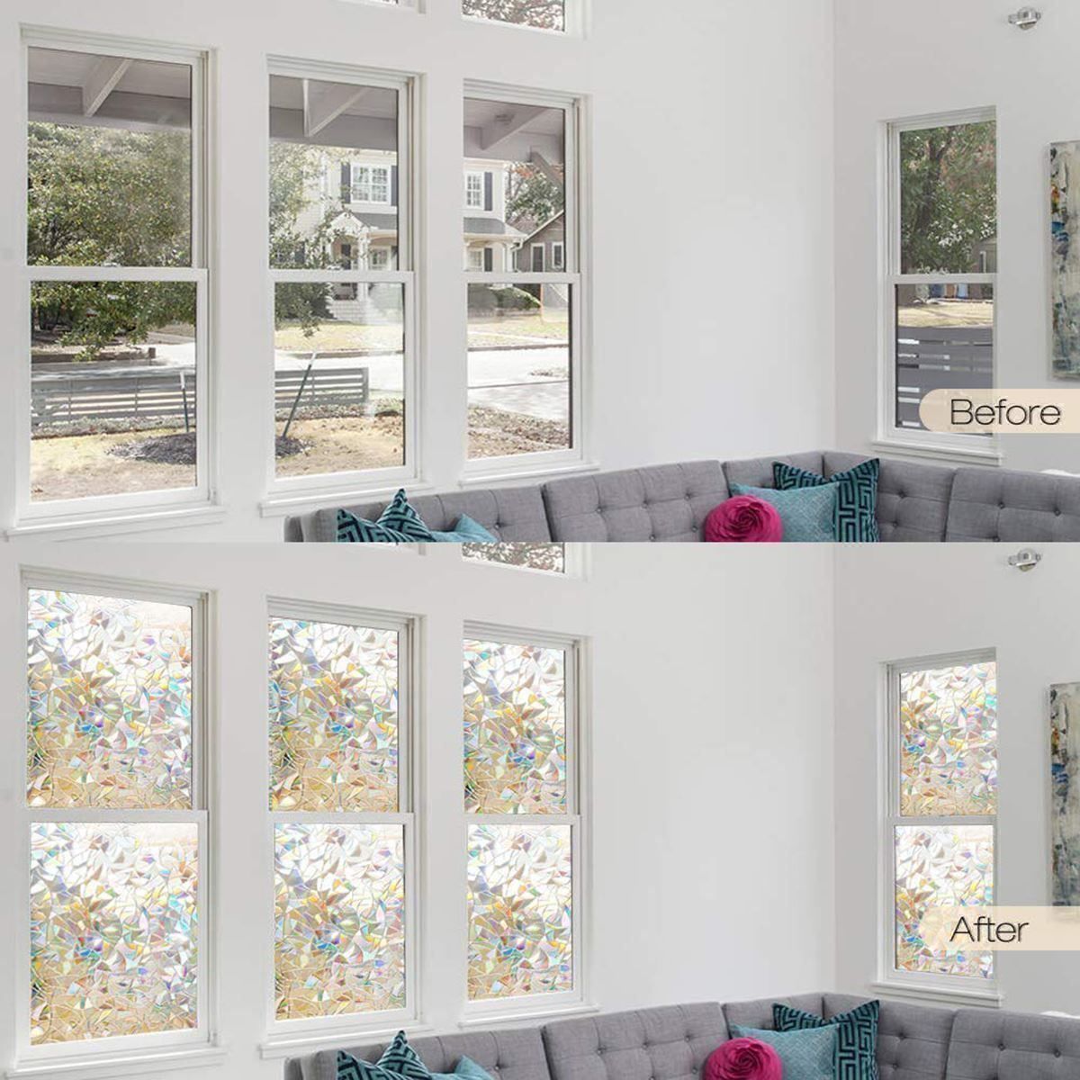 Altro per la casa: Fensterfolie Selbsthaftend Blickdicht – Nuovo (secondo la descrizione) da Thun venduto da thunshop