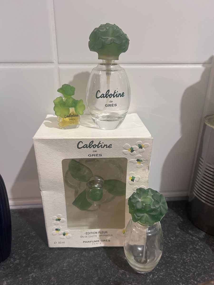 Flacons: Flacons parfum pour collectionneurs: Cabotine de Grès (fleur – Gebraucht aus Carouge GE von Emilynette