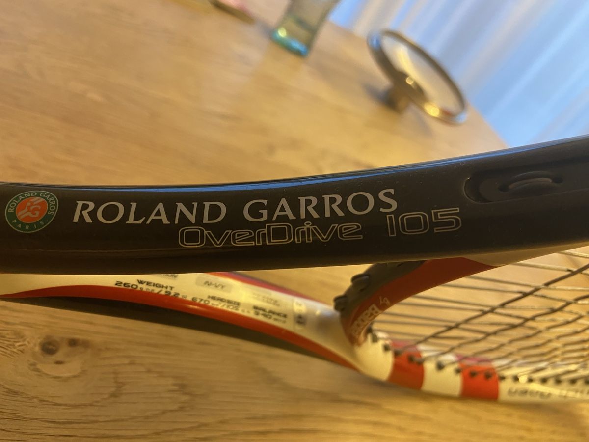Raquette De Tennis Babolat Overdrive 105 - Grip 4 1/8" - Avec Sac Pure Drive - Occasion