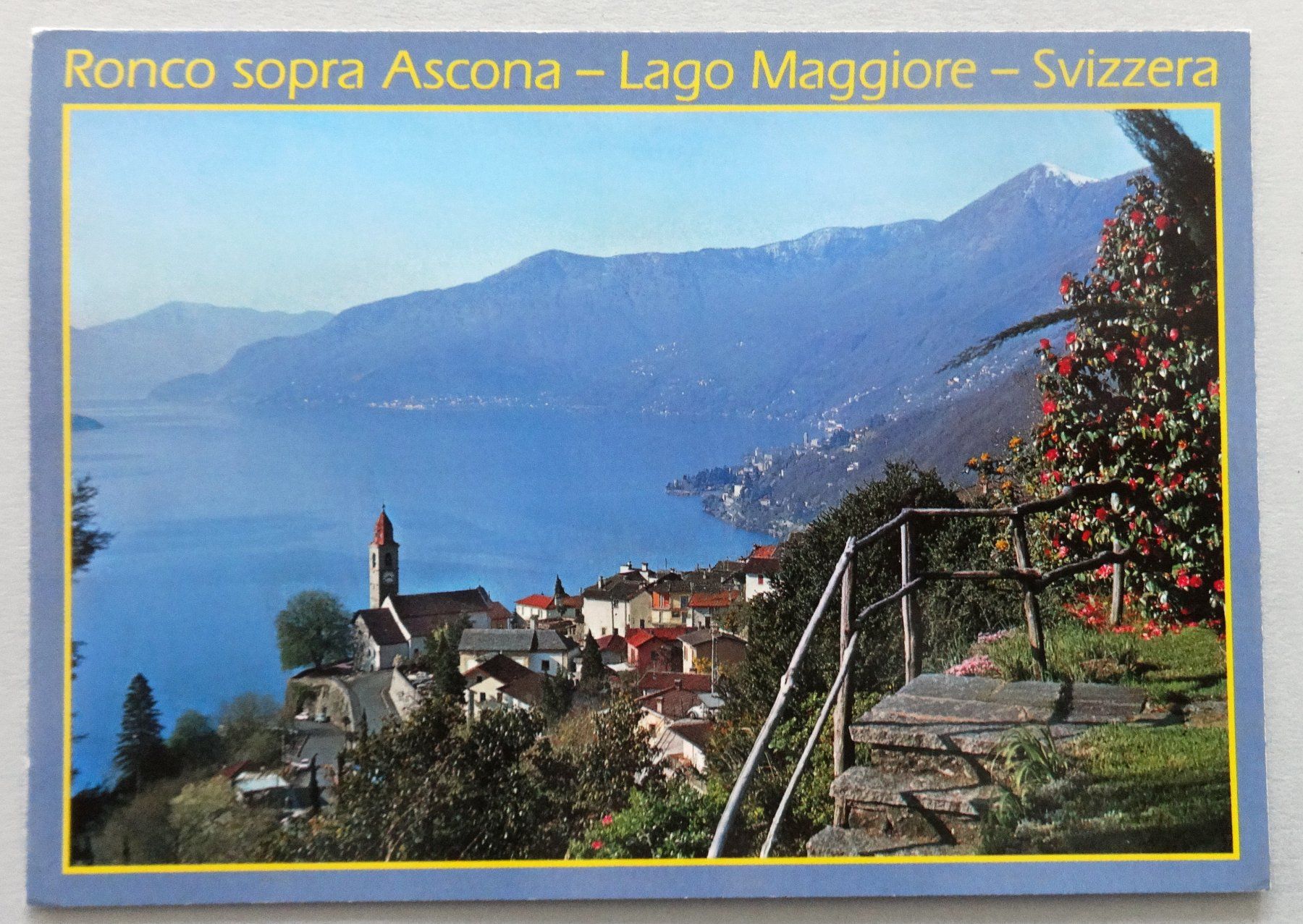 Cartoline postali: Ronco, Lago Maggiore – Usato da Fétigny venduto da Billy2miny