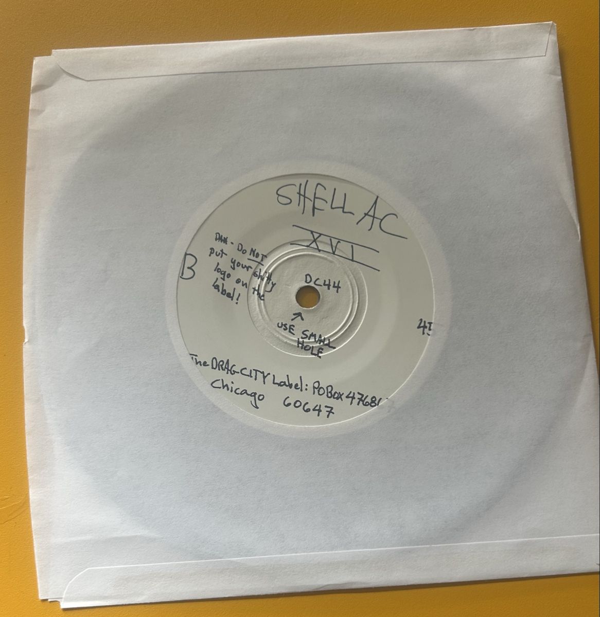 Dischi in vinile: Shellac - The Bird Is The Most Popular Finger – Usato da Zürich venduto da Deliverance 2