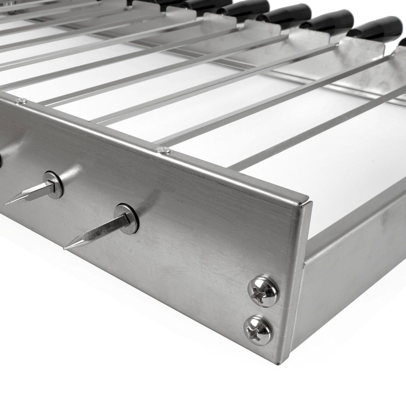 Accessori per grill: Edelstahl Grillaufsatz mit 10 Spießen – Nuovo e nell'imballaggio originale da Bottighofen venduto da zaap 3