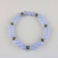 Edelstein-Armband Chalcedon - Ø 8