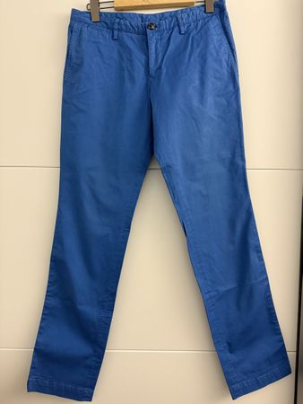 Hugo Boss, Sommer-Chino Hose, Grösse 46, Top Zustand, Blau