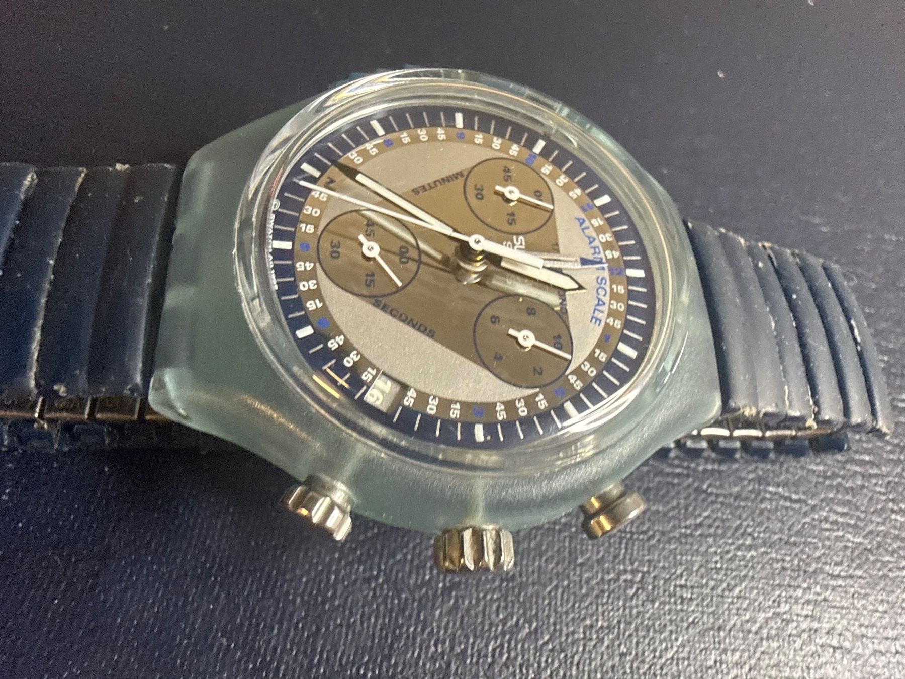 Swatch Uhren: Swatch Alarm Scale – Gebraucht aus Pfeffingen von Allhandelklgwatches 1