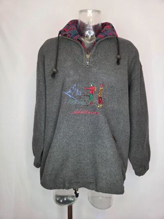 Vintage Girardelli Adelboden Fleece Pullover 90er - XL