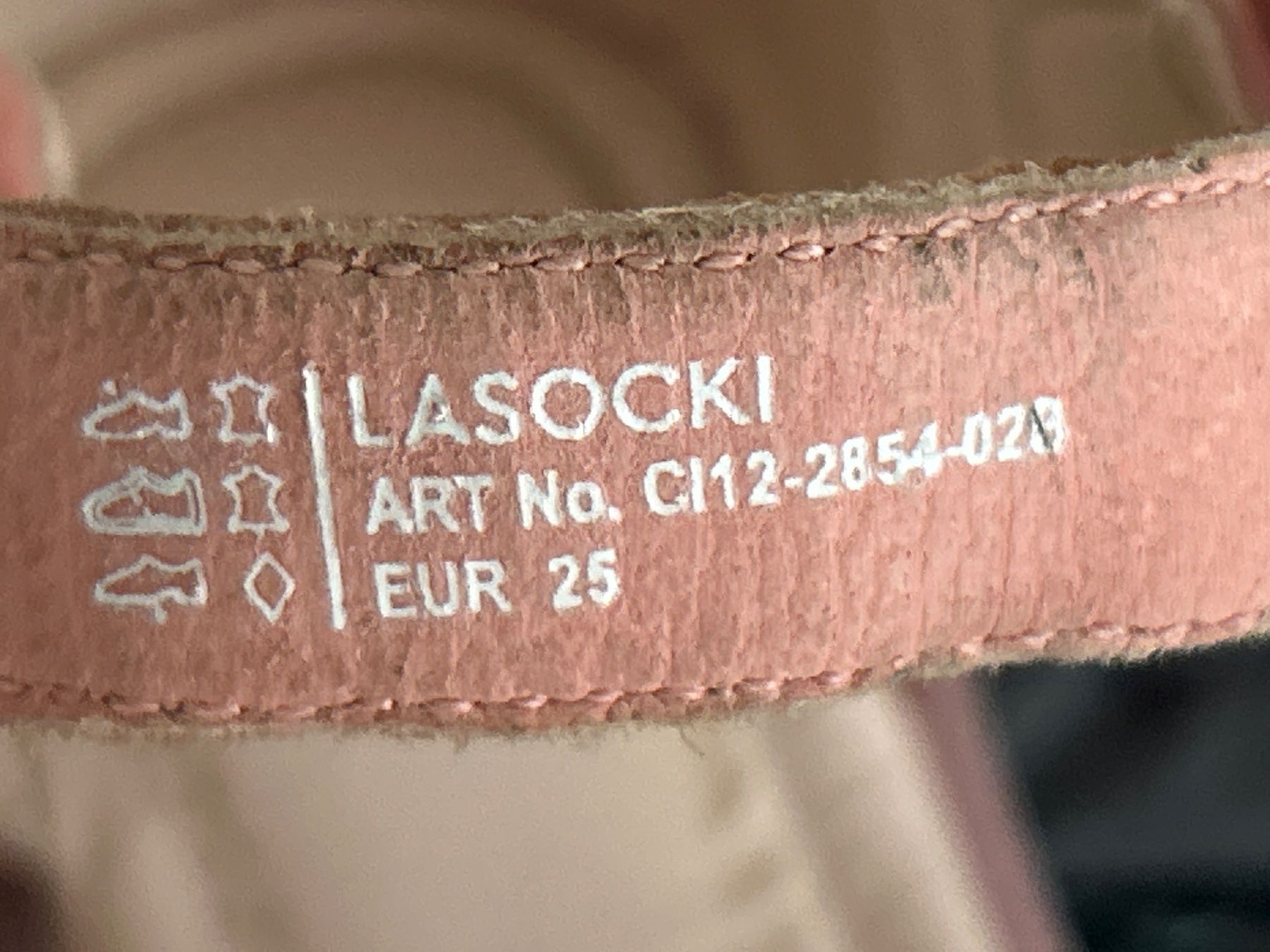 Scarpe per ragazze: Lasocki Sandalen Rosa Mädchen Grösse 25 – Usato da Brunnen venduto da Nala2929 7