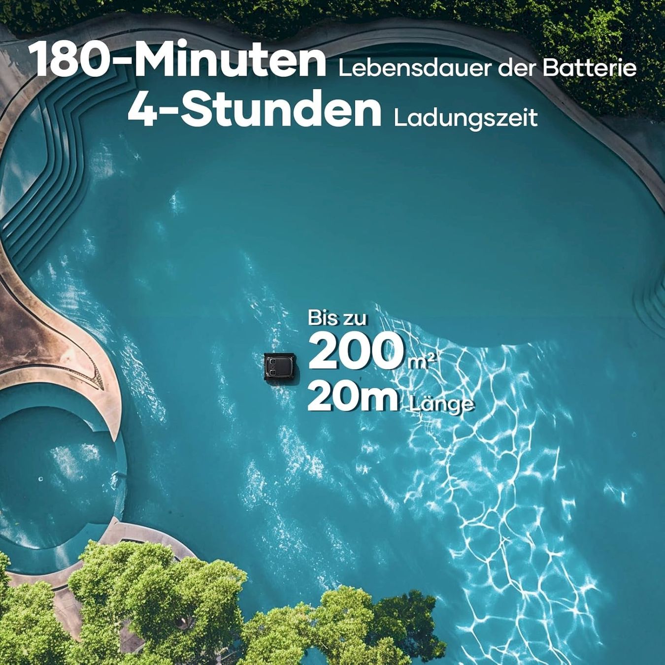 Accessoires de piscine: Aiper Scuba S1 Pro Robot Poolreiniger – Neuf avec emballage d'origine à Bottighofen par zaap 7