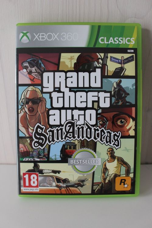 Grand Theft Auto San Andreas / GTA / XBOX360 / XBOX 360 Kaufen auf