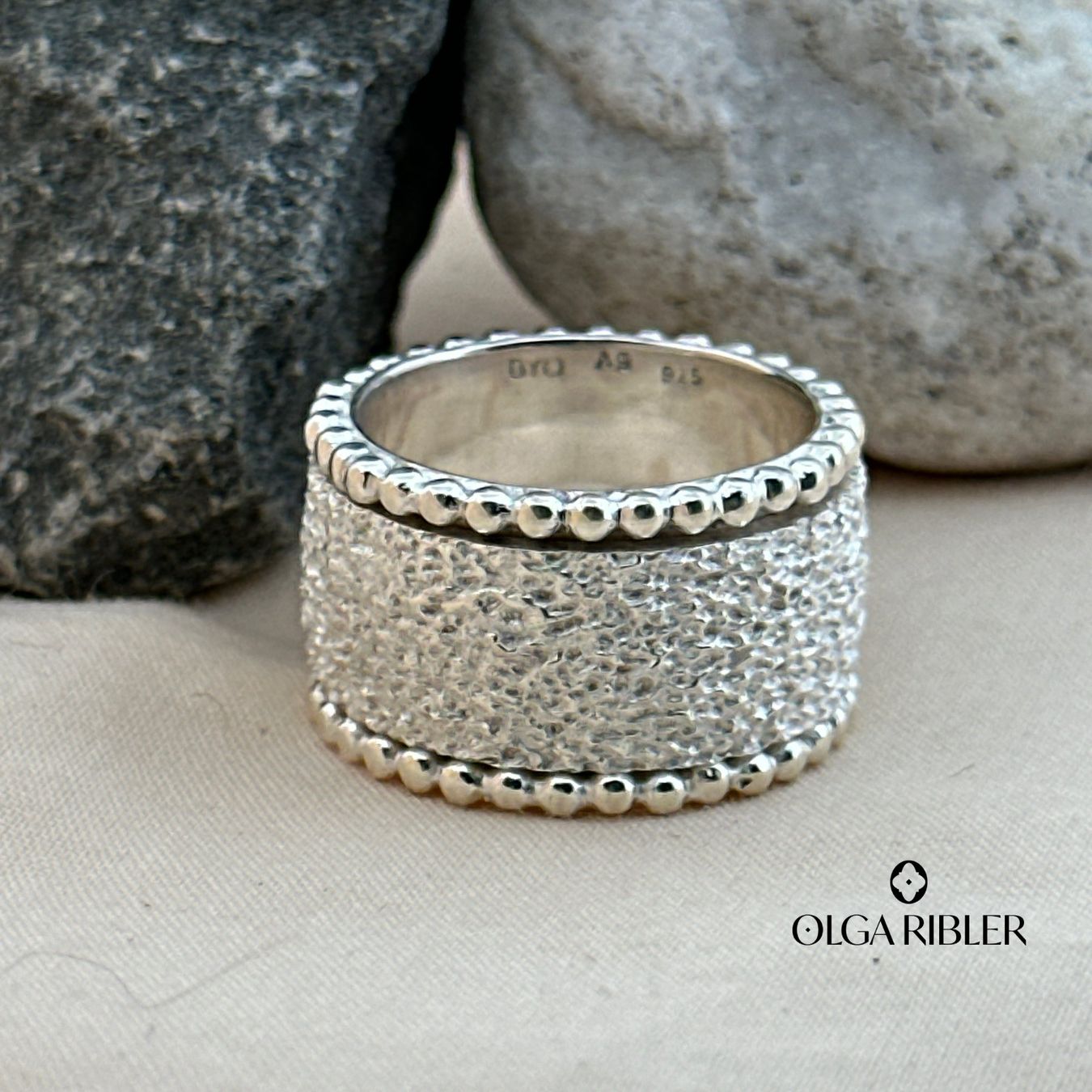 Olga Ribler Bagues: Statement Drehring Silber Ring 925 Grösse 53 – Neuf (Voir description) à Luzern par Schmuckoutlet 6