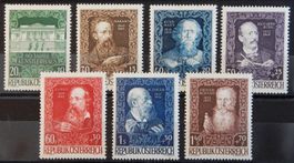 Österreich Kat. 878-884 * 1948 Kat. 25 Euro