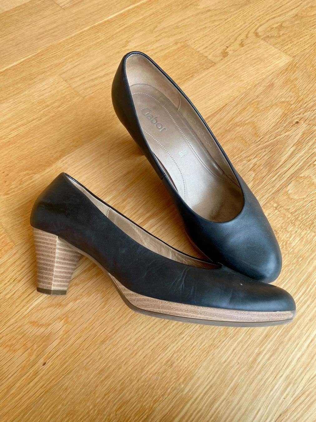 Gabor Scarpe da donna: Gabor Plateau Pumps Schwarz – Nuovo (secondo la descrizione) da Maienfeld venduto da Snupfnudel 1