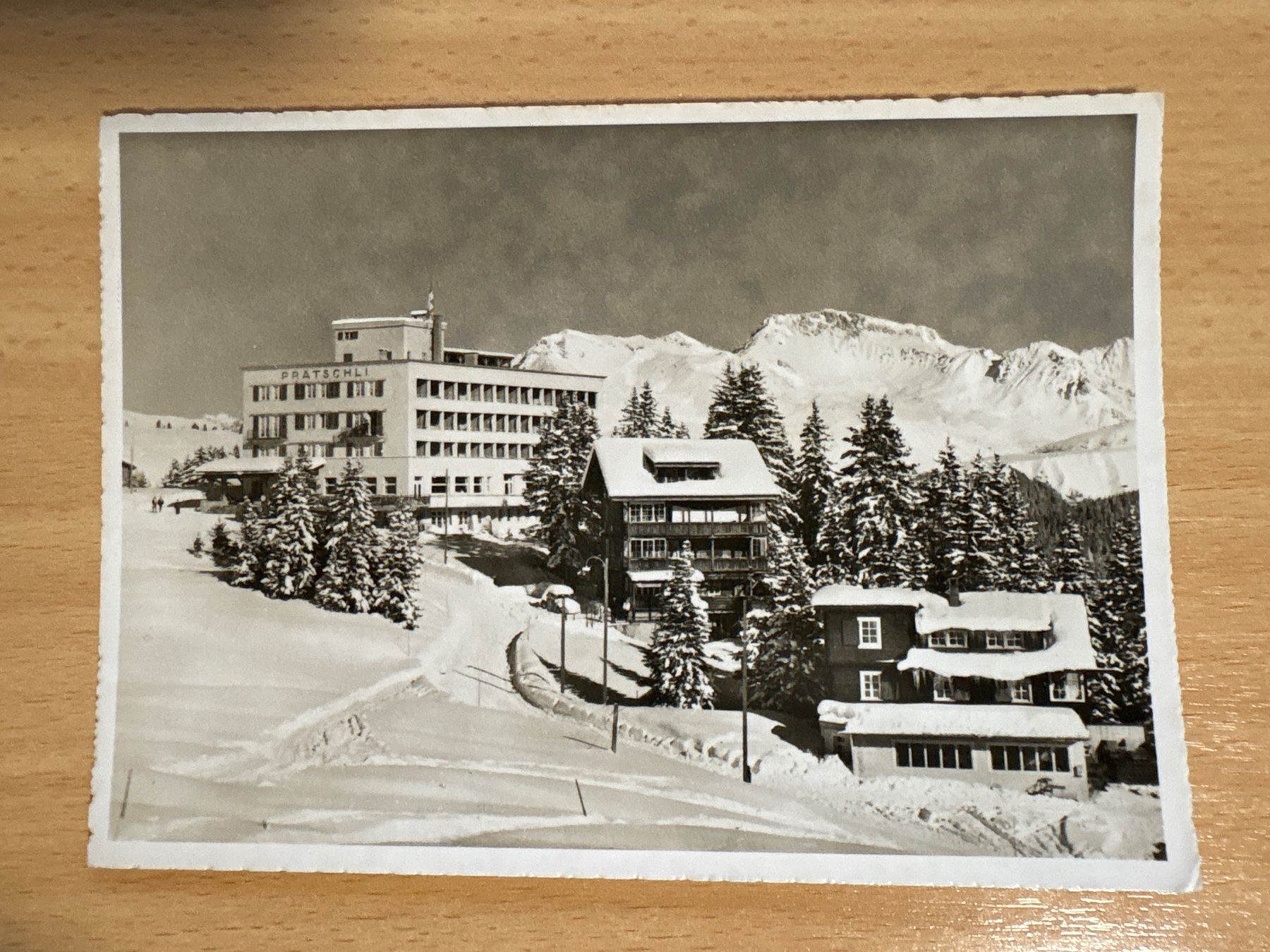 Cartoline postali: Ansichtskarte Berghotel Prätschli Arosa gebraucht – Usato da Ibach venduto da lisch3