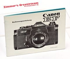 CANON EF orig. Betriebsanleitung dt.