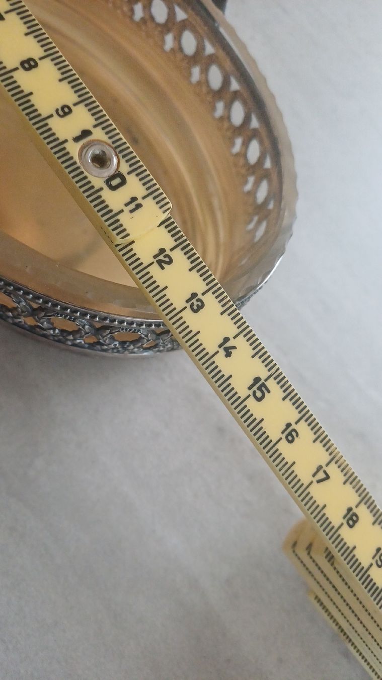 Coupes: Silber Schale mit Glaseinsatz  – D'occasion à Flawil par Naphtali 5