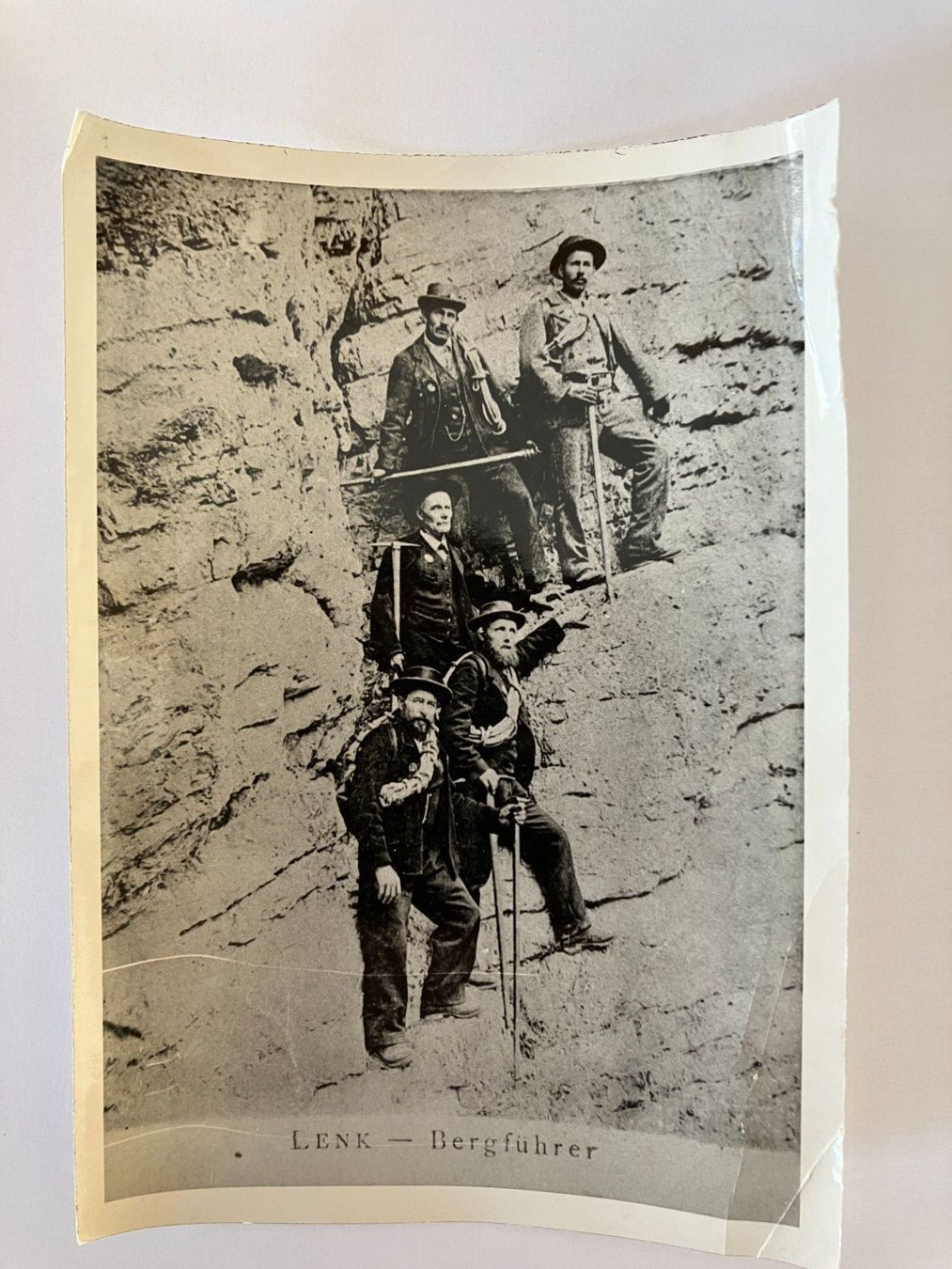 Cartoline postali: Postkarte von Lenk, Bergführer – Usato da Lenk im Simmental venduto da Jrg7410