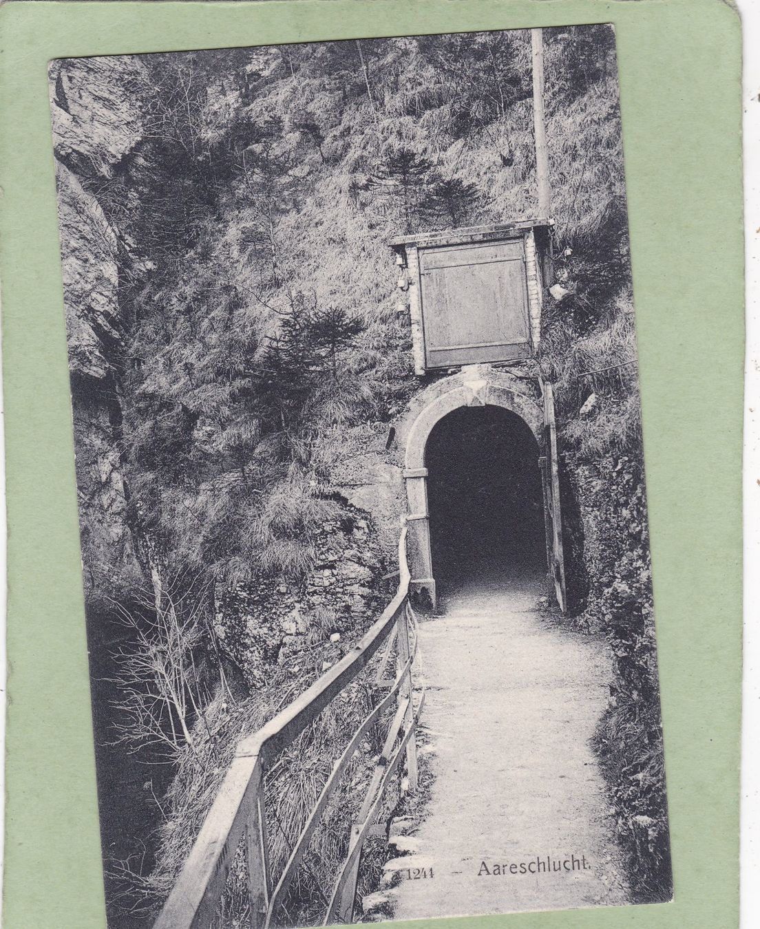 Cartoline postali: Aareschlucht 1911 – Usato da Herisau venduto da Lisegrat2008