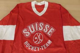 SCHWEIZ HOCKEY TRIKOT AUS DEN 70/80ER SEHV SANDOW SMALL