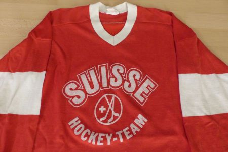 SCHWEIZ HOCKEY TRIKOT AUS DEN 70/80ER SEHV SANDOW SMALL