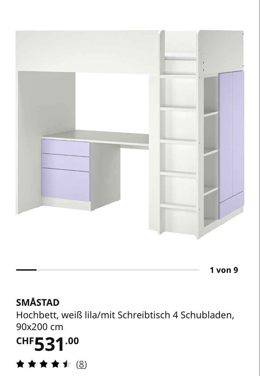 Ikea Lits: Hochbett – D'occasion à Luzern par Islay2 3