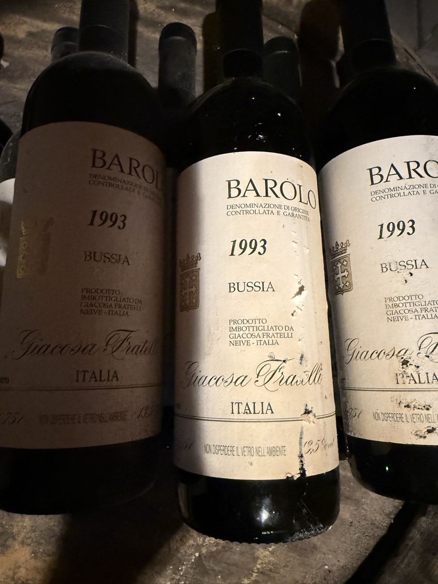 Vino: Vier Flaschen Barolo 1993 – Usato da Schaffhausen venduto da Ibag 3