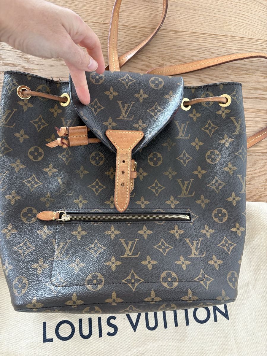 Louis Vuitton Zaini: Louis Vuitton Montsouris backpack – Usato da St. Gallen venduto da ott_f827 2