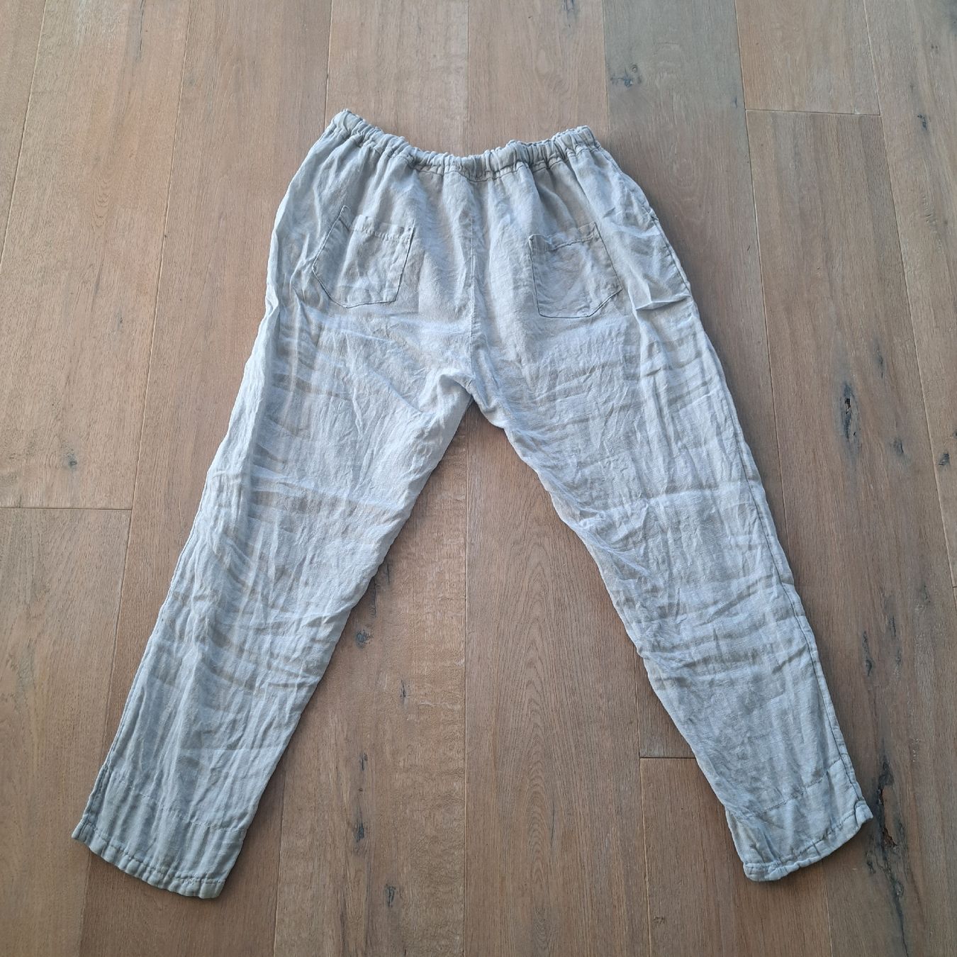 Pantaloni: Sommerleichte Leinenhose, Grösse M – Usato da Kriegstetten venduto da Jakasi 2