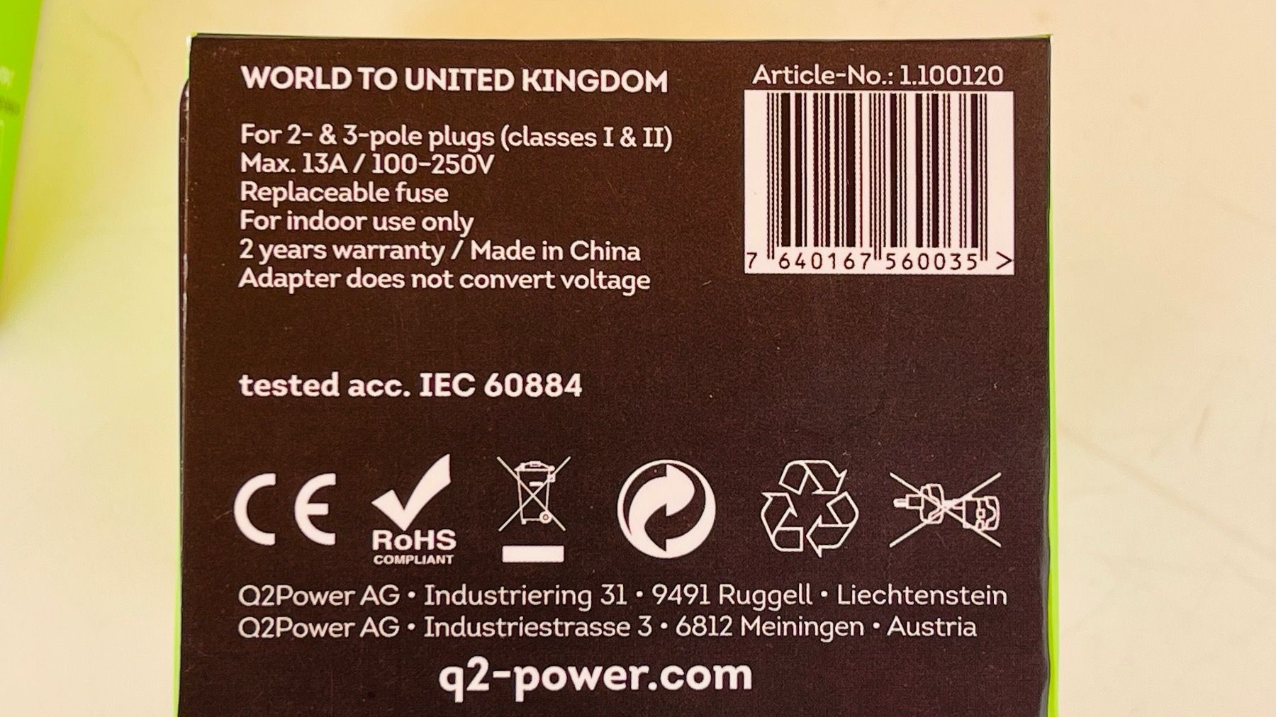 Unità & Adattatore: Adapter, Weltstecker, Ferienreise, UK – Nuovo (secondo la descrizione) da Schönenbuch venduto da Charlie62 4