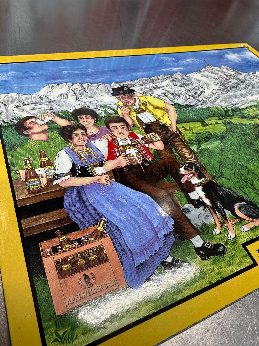 Insegne: Emailschild Appenzeller Bier Blech – Nuovo (secondo la descrizione) da Schwende venduto da weesli 3