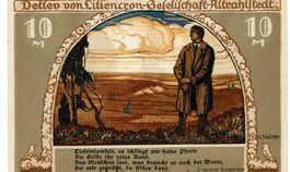 Altrahlstedt 10 Mark 15.10.1923 VZ++-UNZ