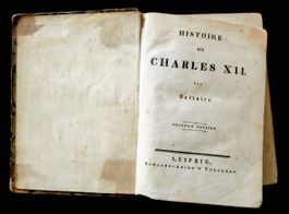 Histoire Charles XII Voltaire Leipzig Schaarschmidt 1832