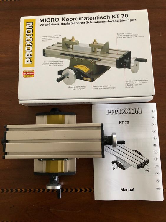 Table en croix PROXXON KT 70 (Gebraucht) in Le Landeron für CHF 43 ...