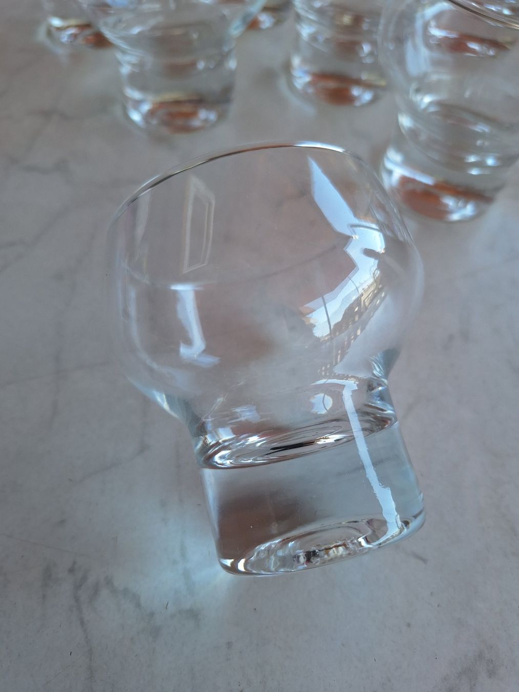Bicchieri: 9 STK RETRO WHISKY GLÄSER – Usato da Huttwil venduto da Kunterbuntli 2