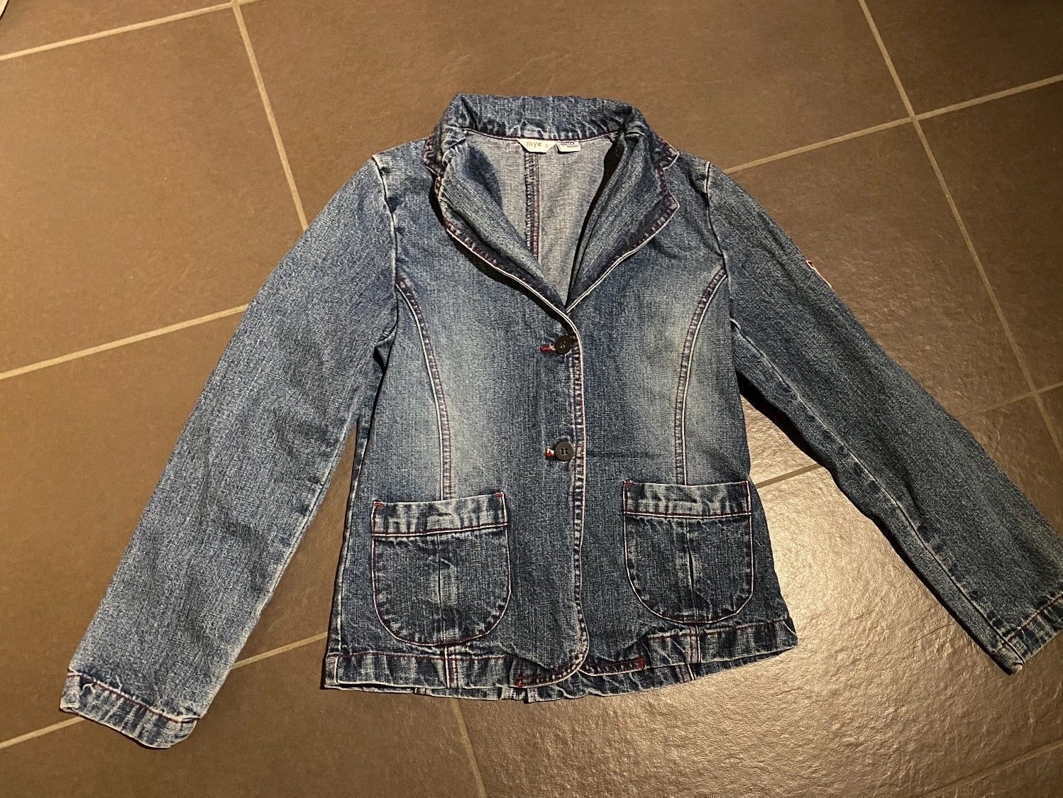 Giacche & Cappotti: Veste en jean’s 140 – Usato da chermignon venduto da pioupioumf