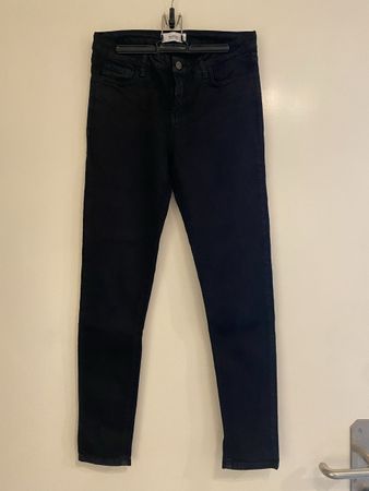 Schwarze Mango Skinny Jeans, Gr. 40, Damen