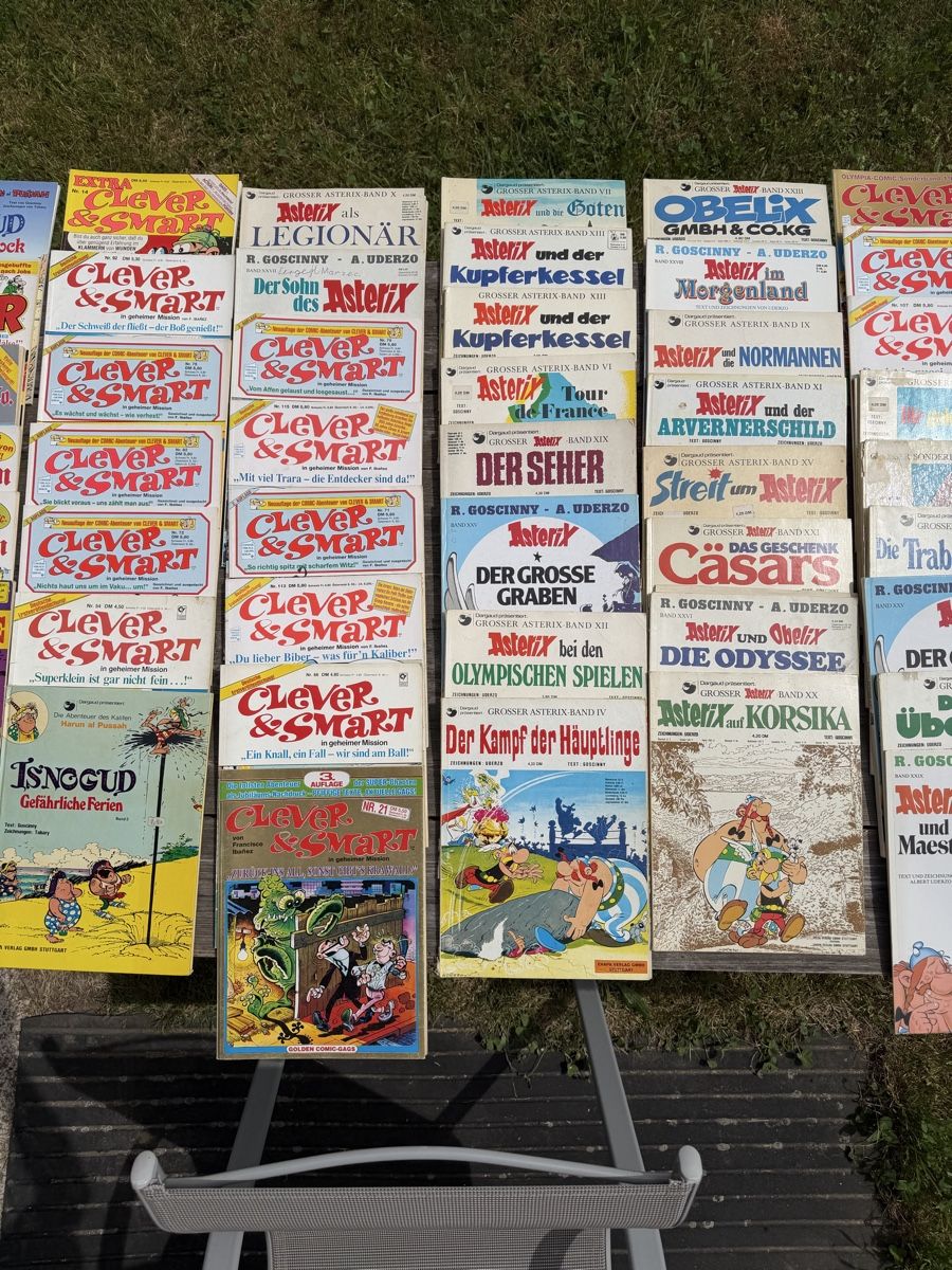 Fumetti: Grosse Comic Sammlung: Asterix, Lucky Luke, Clever&Smart – Usato da Samstagern venduto da Schweinchendick 2