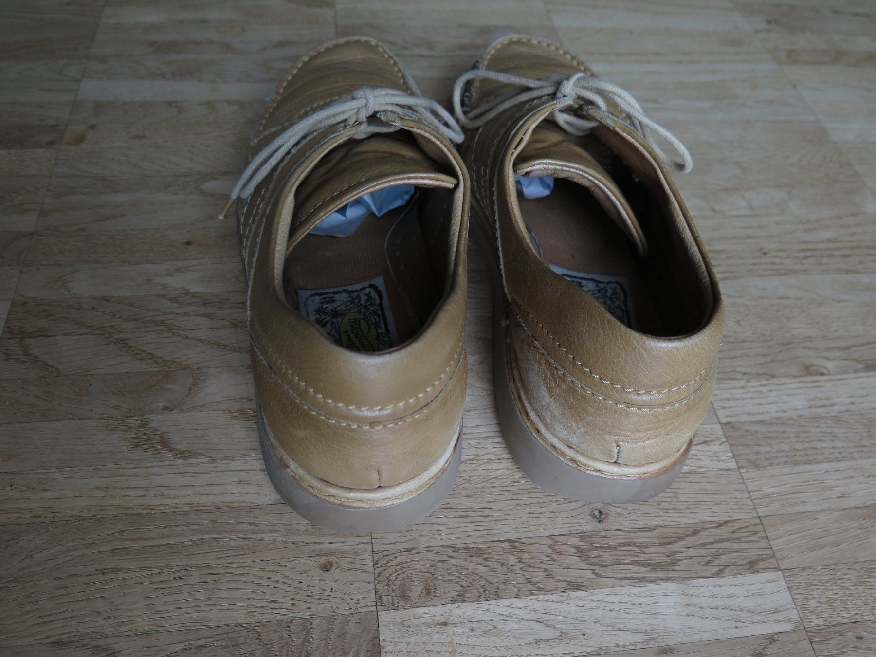 Scarpe da uomo: Sioux Leder hellbraun Schnürschuh Grösse 8 - 42 – Usato da Zwingen venduto da Tigertimmi 2