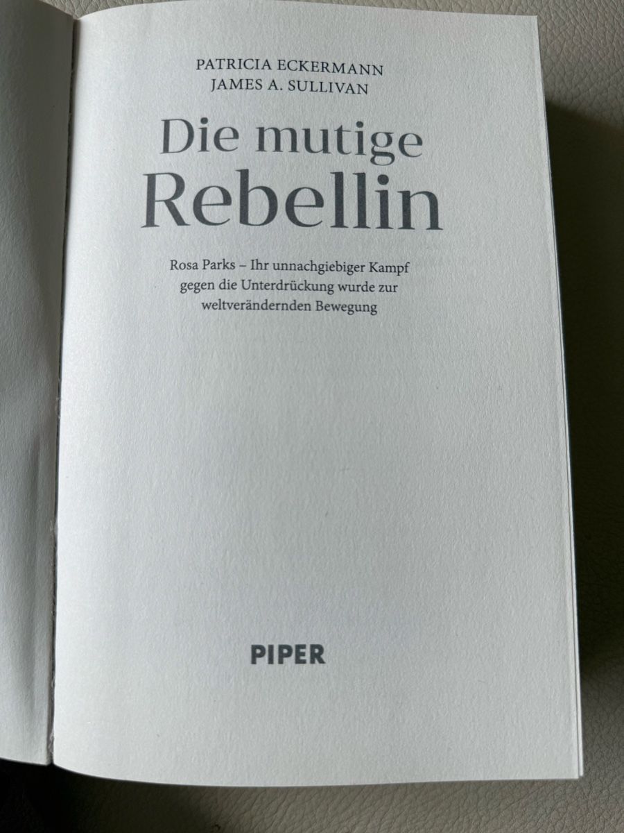 Libri: Die mutige Rebellin, Eckermann Sullivan, neuwertig – Usato da Thalwil venduto da Easyprofit 4