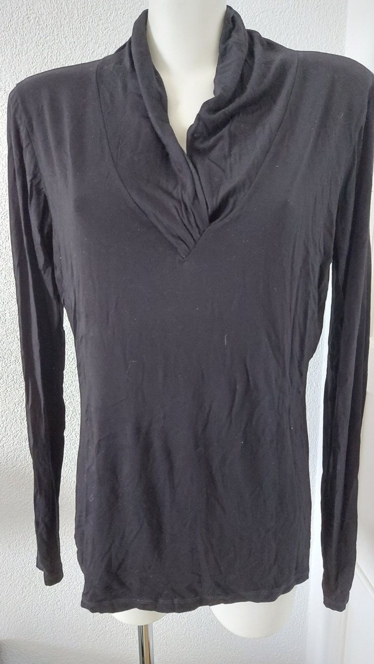 Colora Camicette: Colora Bluse gr,XL Schwarz – Usato da langenthal venduto da rundholz7