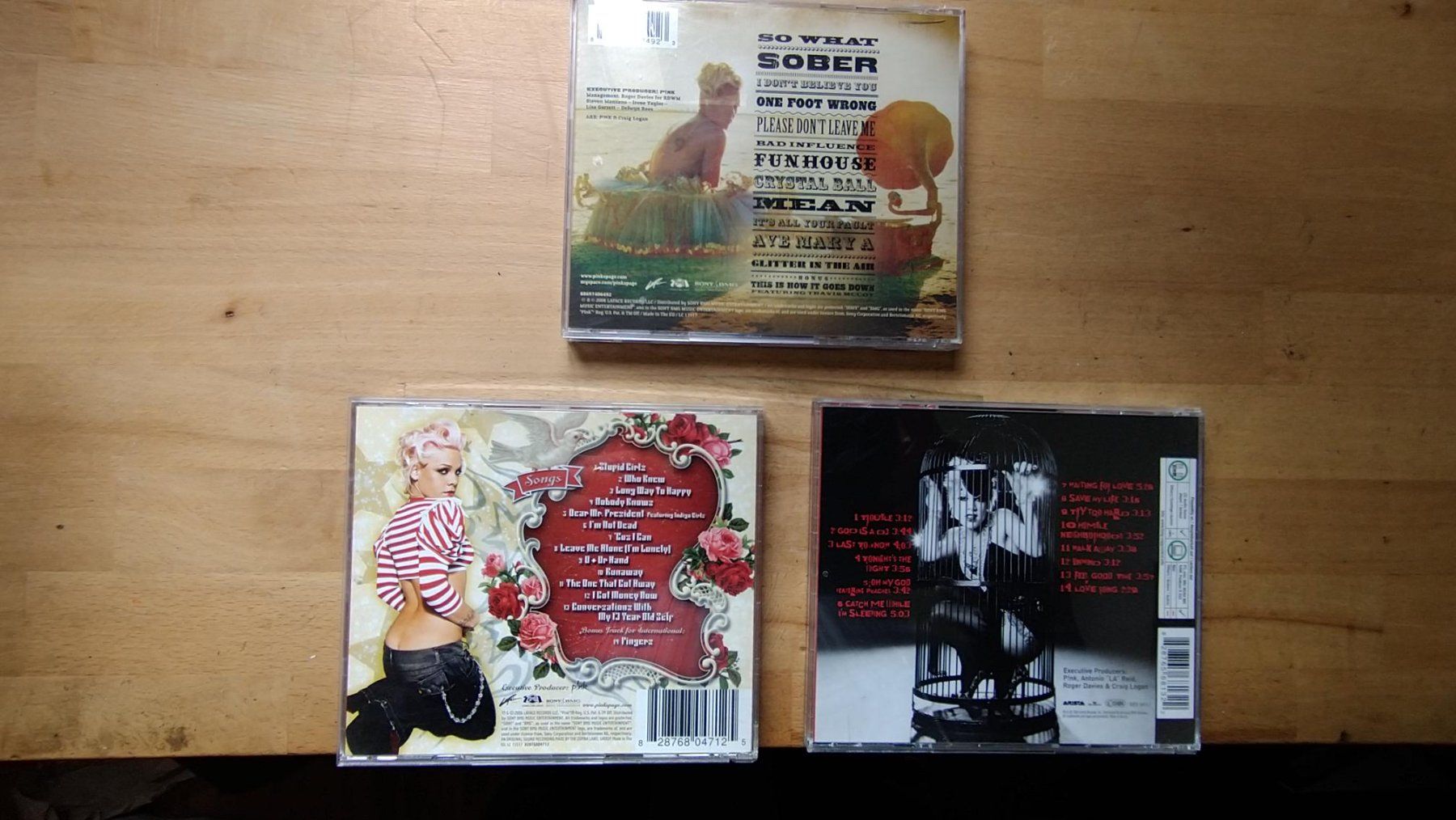CDs: 3x CD Pink I`m not Dead, Try This, Funhouse – Gebraucht aus Gelterkinden von martinom 1