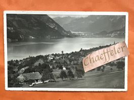 1942  Aeschi Blick nach Krattigen - Interlaken 