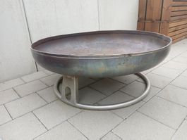 occ. Feuerschale Chromstahl Durchmesser 106cm