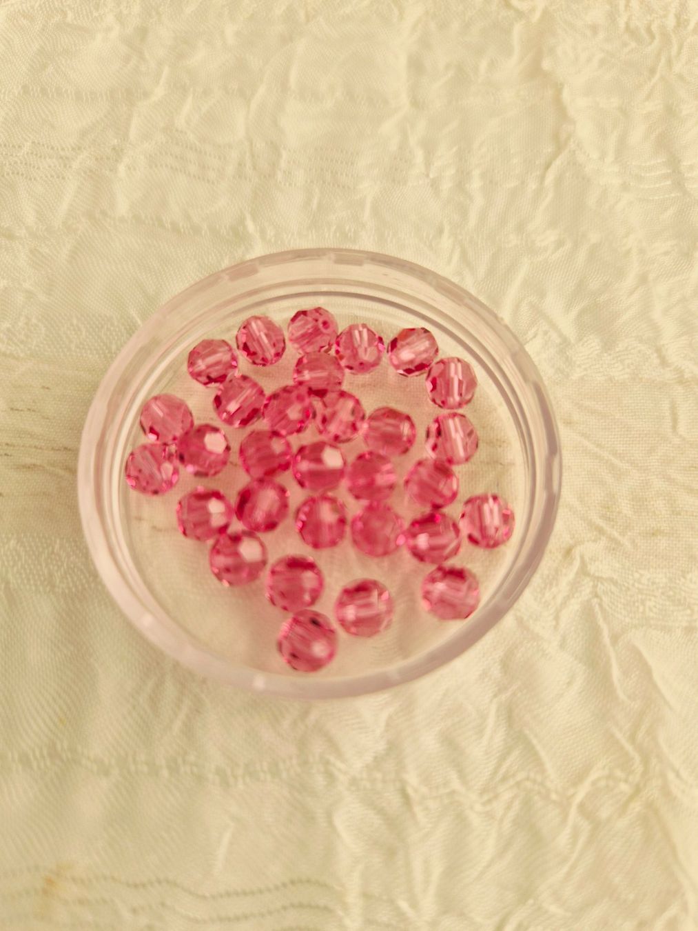 Perle (finte): Swarovski Perlen 5mm 30 stk Rose – Nuovo e nell'imballaggio originale da Dietikon venduto da Eleda