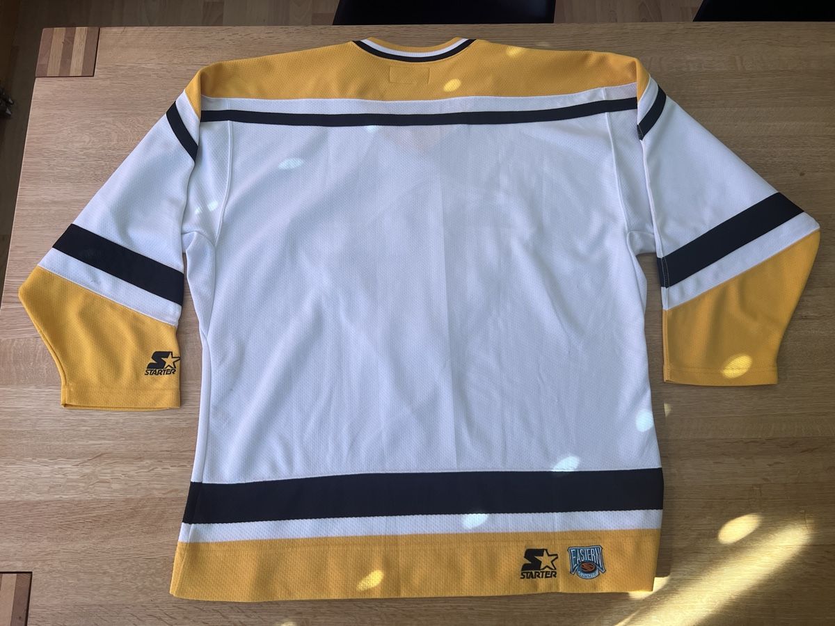 Starter Canottiere & Pantaloni: Pittsburgh Penguins Vintage Trikot – Usato da Baden venduto da studiOli 1